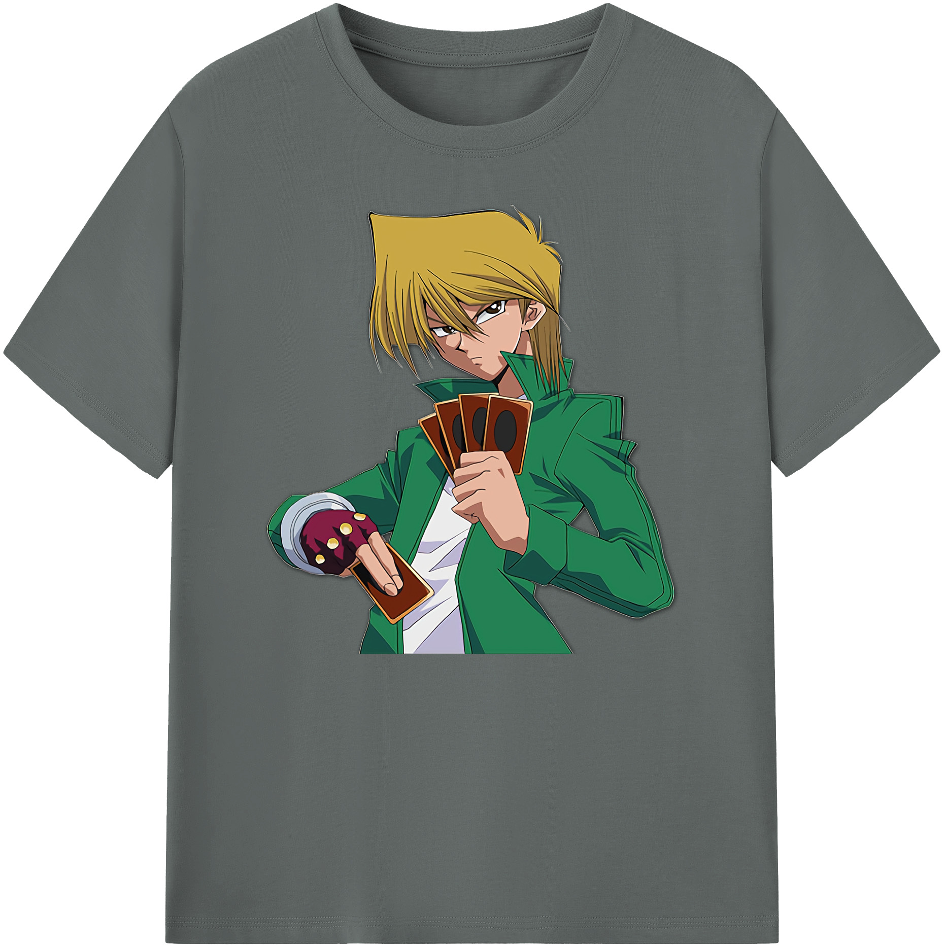（画像用） 遊☆戯☆王 Yu-Gi-Oh! 綿100％ メンズ半袖Tシャツ｜肌触りやわらか＆通気性